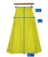 PLEATS PLEASE（プリーツプリーズ）ロング・マキシ丈スカート 黄 サイズ:3(L位) レディース/2200678535059