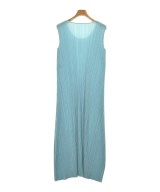 PLEATS PLEASE（プリーツプリーズ）ワンピース 青 サイズ:3(L位) レディース/2200679058021