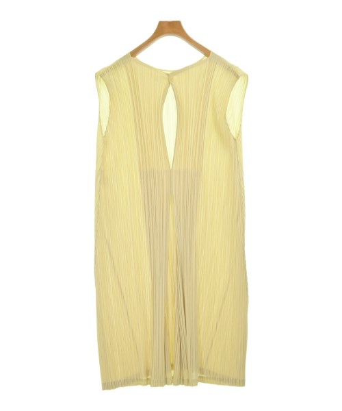 PLEATS PLEASE（プリーツプリーズ）ワンピース 黄 サイズ:1(S位) レディース/2200674814035