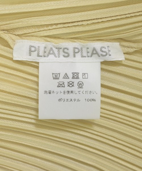 PLEATS PLEASE（プリーツプリーズ）ワンピース 黄 サイズ:1(S位) レディース/2200674814035