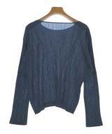 PLEATS PLEASE（プリーツプリーズ）ブラウス 紺 サイズ:3(L位) レディース/2200674471023