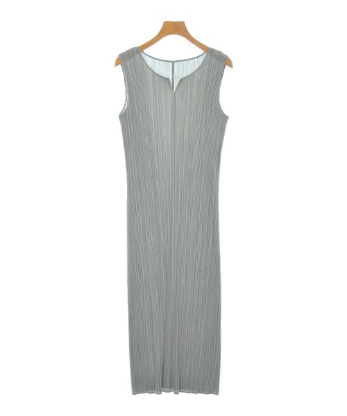 PLEATS PLEASE(プリーツプリーズ)ワンピース グレー サイズ:5(XXL位)/2200681902039