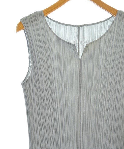 PLEATS PLEASE（プリーツプリーズ）ワンピース グレー サイズ:5(XXL位) レディース/2200681902039
