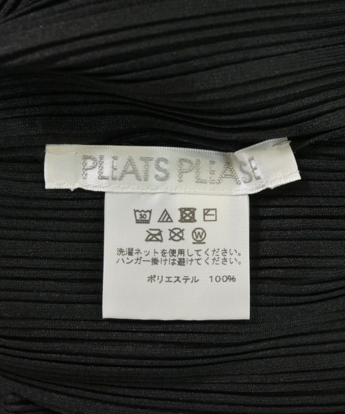 PLEATS PLEASE（プリーツプリーズ）ブラウス 黒 サイズ:3(L位) レディース/2200678190029