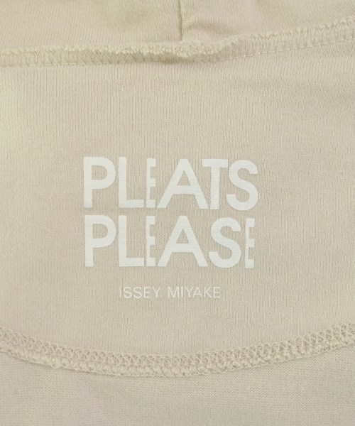 PLEATS PLEASE（プリーツプリーズ）パーカー 白 サイズ:3(L位) レディース/2200688465056