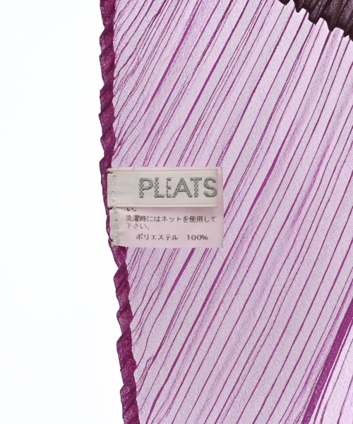PLEATS PLEASE（プリーツプリーズ）ストール 紫 サイズ:- レディース/2200694702183