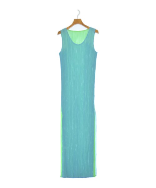 PLEATS PLEASE(プリーツプリーズ)ワンピース 青 サイズ:5(XXL位)/2200694706013