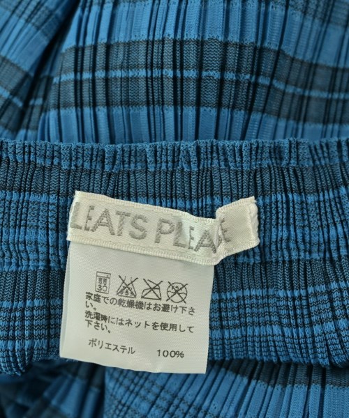 PLEATS PLEASE（プリーツプリーズ）ロング・マキシ丈スカート 青 サイズ:1(S位) レディース/2200695743079