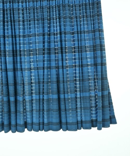 PLEATS PLEASE（プリーツプリーズ）ロング・マキシ丈スカート 青 サイズ:1(S位) レディース/2200695743079
