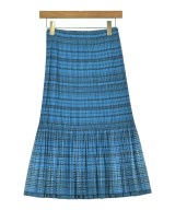 PLEATS PLEASE（プリーツプリーズ）ロング・マキシ丈スカート 青 サイズ:1(S位) レディース/2200695743079