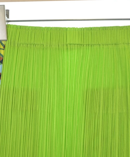 PLEATS PLEASE（プリーツプリーズ）ロング・マキシ丈スカート 緑 サイズ:1(S位) レディース/2200690000085