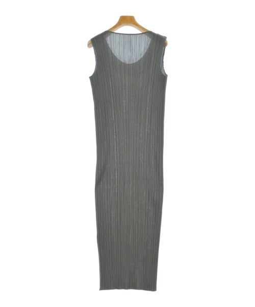 PLEATS PLEASE（プリーツプリーズ）ワンピース グレー サイズ:1(S位) レディース/2200696290565