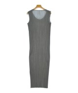 PLEATS PLEASE（プリーツプリーズ）ワンピース グレー サイズ:1(S位) レディース/2200696290565