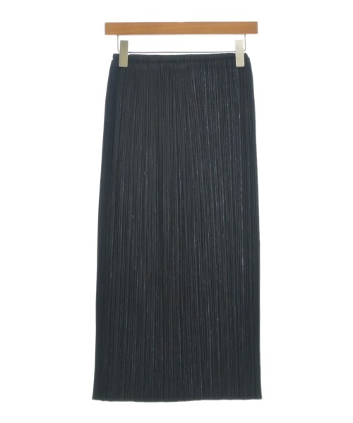 PLEATS PLEASE（プリーツプリーズ）ロング・マキシ丈スカート 紺 サイズ:1(S位) レディース/2200696290596