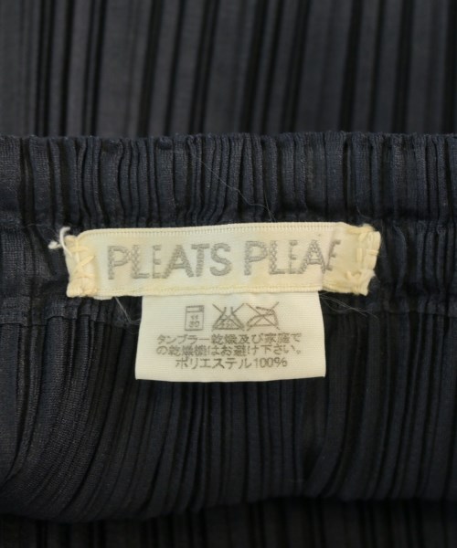 PLEATS PLEASE（プリーツプリーズ）ロング・マキシ丈スカート 紺 サイズ:1(S位) レディース/2200696290596