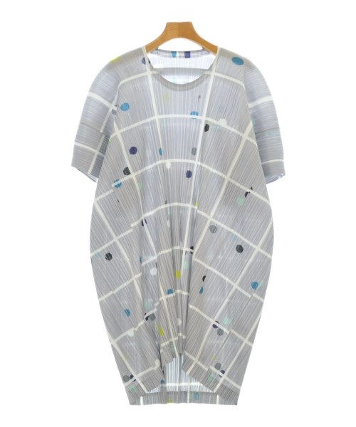 PLEATS PLEASE(プリーツプリーズ)ワンピース グレー サイズ:-(M位)/2200698477032