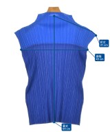 PLEATS PLEASE（プリーツプリーズ）カジュアルシャツ 青 サイズ:3(L位) レディース/2200698748033