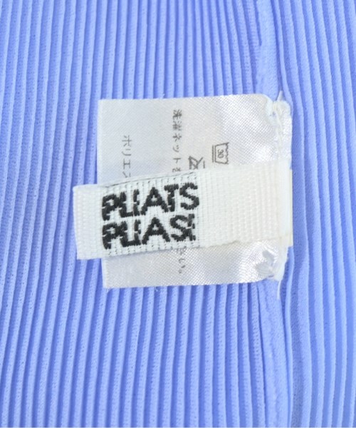 PLEATS PLEASE（プリーツプリーズ）カジュアルシャツ 青 サイズ:3(L位) レディース/2200700220021