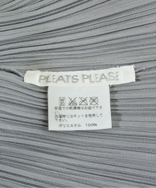 PLEATS PLEASE（プリーツプリーズ）ブラウス グレー サイズ:3(L位) レディース/2200700220038