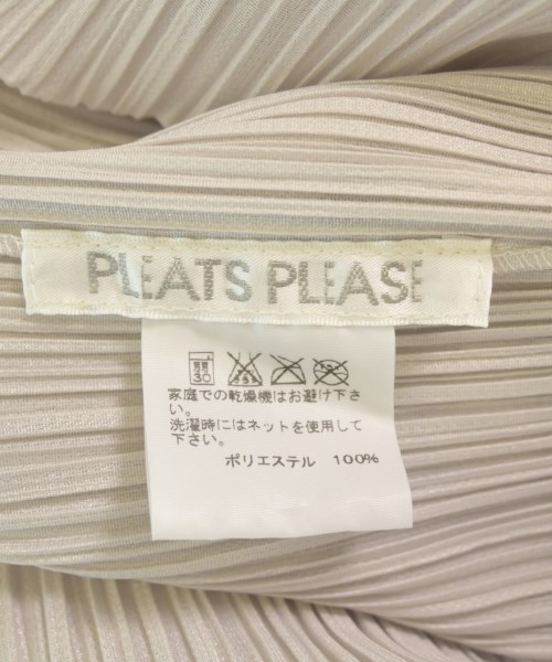 PLEATS PLEASE（プリーツプリーズ）ブラウス ベージュ サイズ:3(L位) レディース/2200699086028