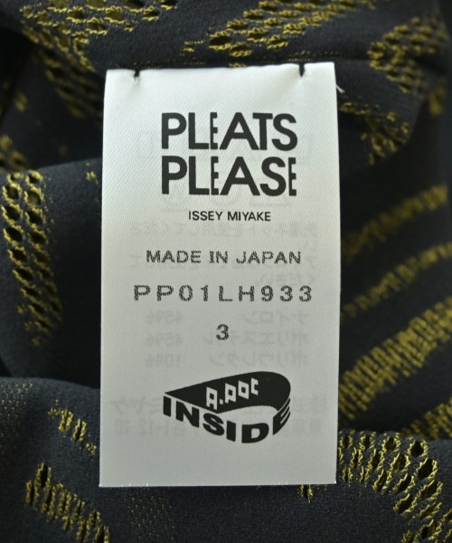 PLEATS PLEASE（プリーツプリーズ）ワンピース カーキ サイズ:3(L位) レディース/2200701304034