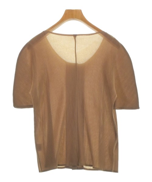 PLEATS PLEASE（プリーツプリーズ）カジュアルシャツ 茶 サイズ:3(L位) レディース/2200653090108