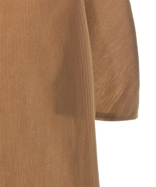 PLEATS PLEASE（プリーツプリーズ）カジュアルシャツ 茶 サイズ:3(L位) レディース/2200653090108