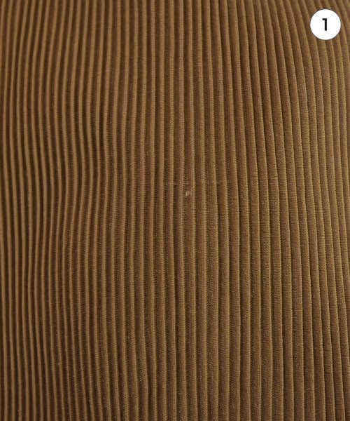 PLEATS PLEASE（プリーツプリーズ）カジュアルシャツ 茶 サイズ:3(L位) レディース/2200653090108