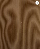 PLEATS PLEASE（プリーツプリーズ）カジュアルシャツ 茶 サイズ:3(L位) レディース/2200653090108