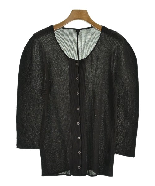 PLEATS PLEASE(プリーツプリーズ)カジュアルシャツ 茶 サイズ:3(L位)/2200653090115