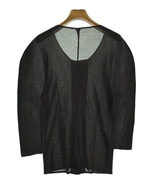 PLEATS PLEASE（プリーツプリーズ）カジュアルシャツ 茶 サイズ:3(L位) レディース/2200653090115