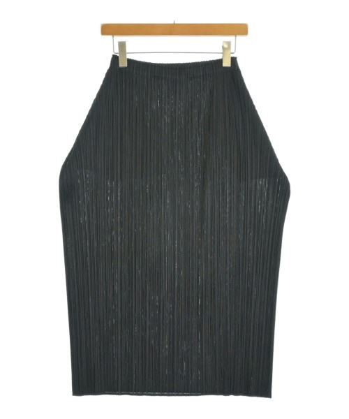 PLEATS PLEASE（プリーツプリーズ）ロング・マキシ丈スカート 黒 サイズ:3(L位) レディース/2200655484080