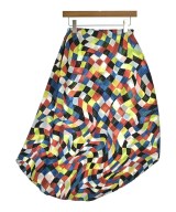 PLEATS PLEASE（プリーツプリーズ）ロング・マキシ丈スカート 赤 サイズ:3(L位) レディース/2200655484110