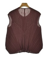 PLEATS PLEASE（プリーツプリーズ）ベスト 赤 サイズ:3(L位) レディース/2200655484134