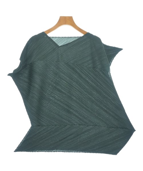 PLEATS PLEASE(プリーツプリーズ)ブラウス 緑 サイズ:F/2200655484165