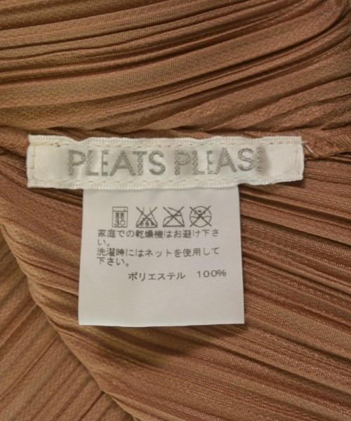 PLEATS PLEASE（プリーツプリーズ）コート 茶 サイズ:2(M位) レディース/2200655728122
