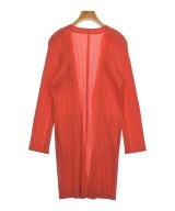 PLEATS PLEASE（プリーツプリーズ）ノーカラージャケット 赤 サイズ:3(L位) レディース/2200656767083