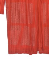 PLEATS PLEASE（プリーツプリーズ）ノーカラージャケット 赤 サイズ:3(L位) レディース/2200656767083