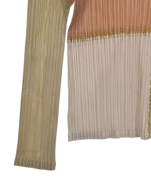 PLEATS PLEASE（プリーツプリーズ）ブラウス 茶 サイズ:3(L位) レディース/2200656767090