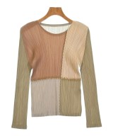 PLEATS PLEASE（プリーツプリーズ）ブラウス 茶 サイズ:3(L位) レディース/2200656767090