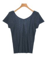 PLEATS PLEASE（プリーツプリーズ）カジュアルシャツ 紺 サイズ:5(XXL位) レディース/2200656873050