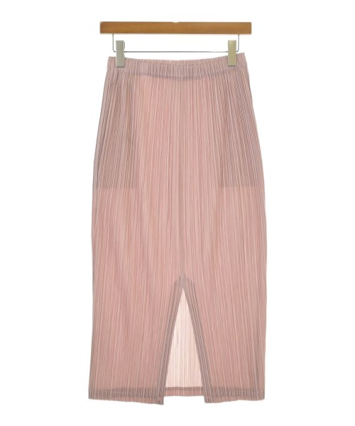 PLEATS PLEASE（プリーツプリーズ）ロング・マキシ丈スカート ピンク