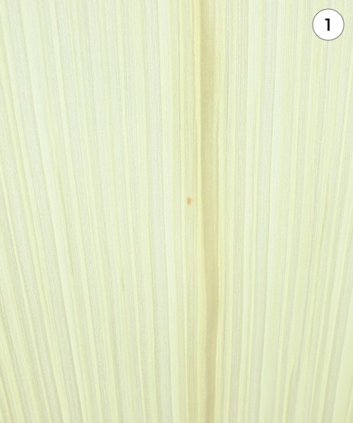 PLEATS PLEASE（プリーツプリーズ）カジュアルシャツ 黄 サイズ:3(L位) レディース/2200658773099