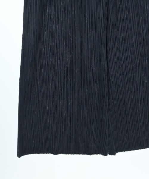 PLEATS PLEASE（プリーツプリーズ）クロップドパンツ 紺 サイズ:3(L位) レディース/2200658796029