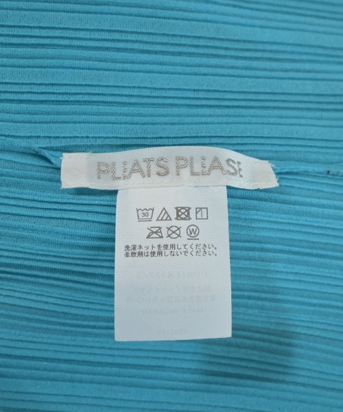 PLEATS PLEASE（プリーツプリーズ）ブラウス 青 サイズ:3(L位) レディース/2200658939051
