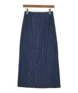 PLEATS PLEASE（プリーツプリーズ）ロング・マキシ丈スカート 紺 サイズ:3(L位) レディース/2200658939068