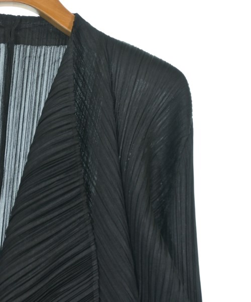 PLEATS PLEASE（プリーツプリーズ）カジュアルシャツ 黒 サイズ:3(L位) レディース/2200656175055