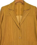 PLEATS PLEASE（プリーツプリーズ）カジュアルジャケット 黄 サイズ:3(L位) レディース/2200659478054
