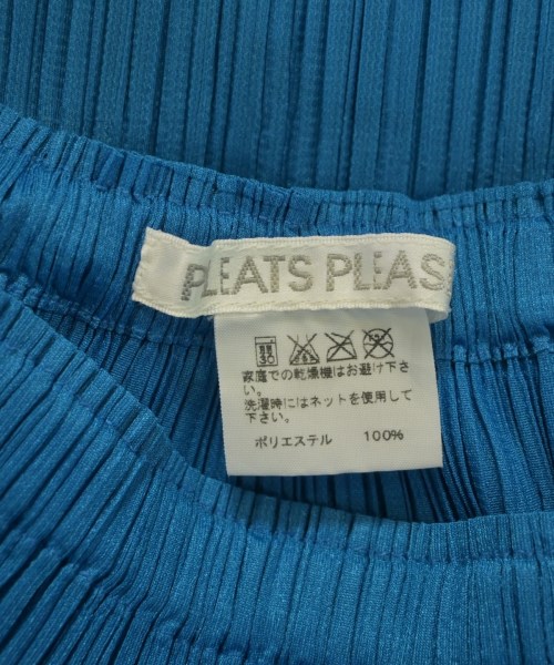 PLEATS PLEASE（プリーツプリーズ）ひざ丈スカート 青 サイズ:2(M位) レディース/2200659478078