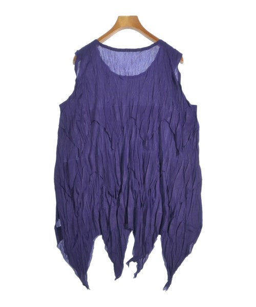 PLEATS PLEASE（プリーツプリーズ）カジュアルシャツ 紫 サイズ:3(L位) レディース/2200659515070